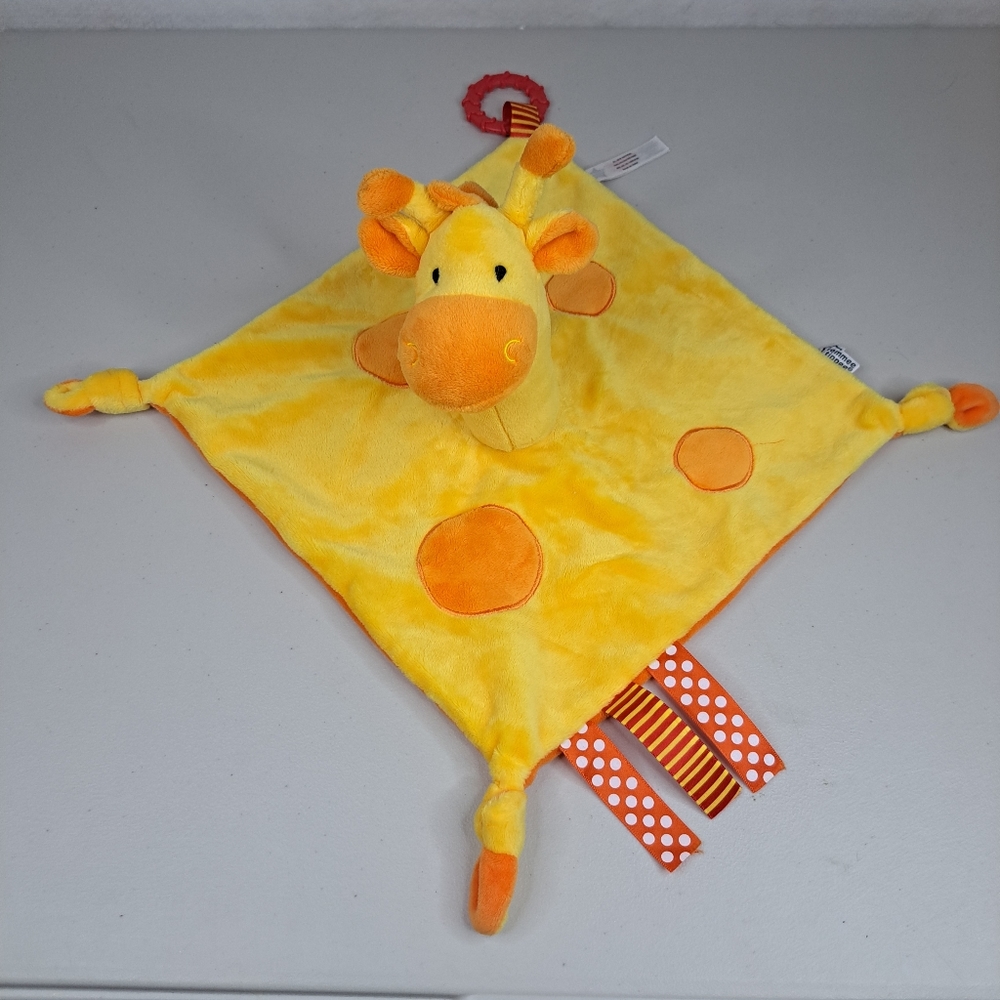 Tommee Tippee Gerry Giraffe Comforter Sensory Lovey Blankie Soother Teether